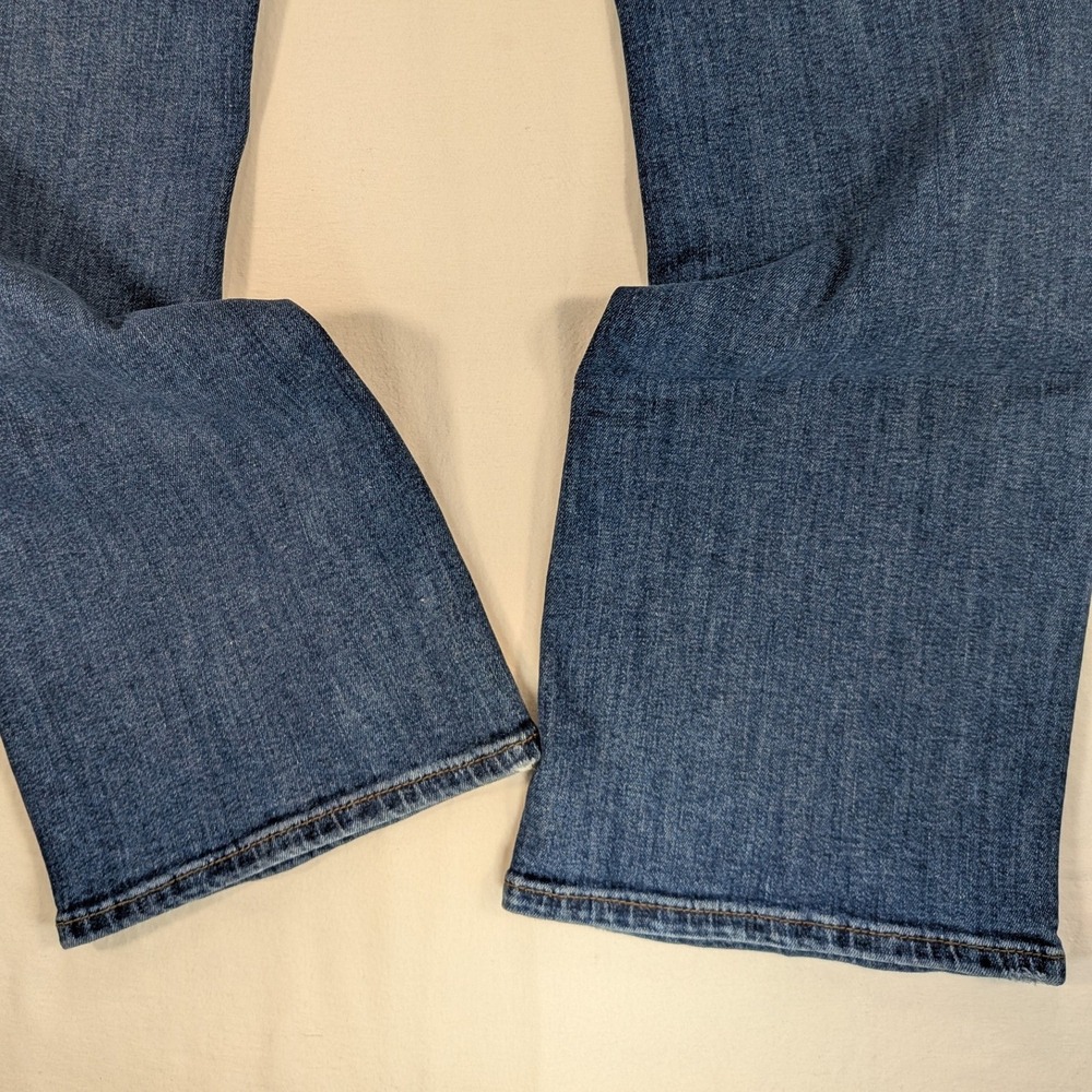 Aeropostale Jeans Women's Blue Denim 12 Short Bootcut Mid-Rise Stretch Y2K EUC - Picture 6 of 12